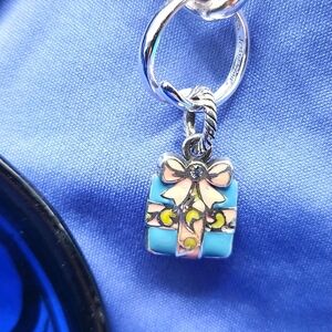 Brighton Charm Wrapped Present Charm!